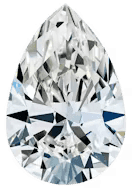 Pear diamond shape