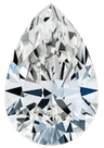 Pear diamond shape