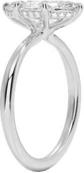 Oval Vintage profile view