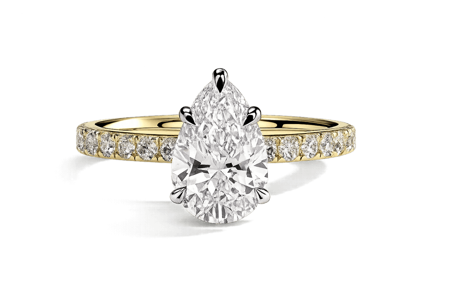 Pear Hidden Halo Pavé mobile review image 3
